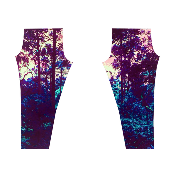 Renerded Purple Forest Leggings