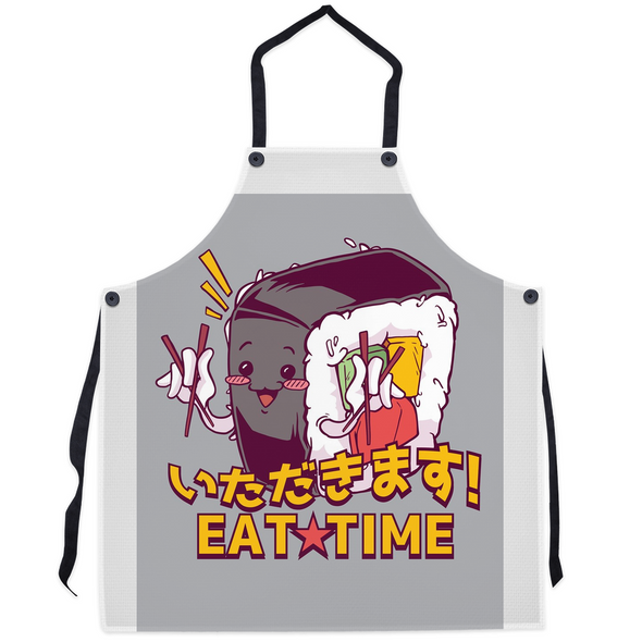 Renerded Grey Eat Time Aprons