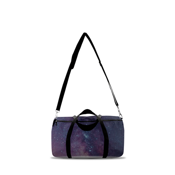 Renerded Dark Blue Space Duffle Bags