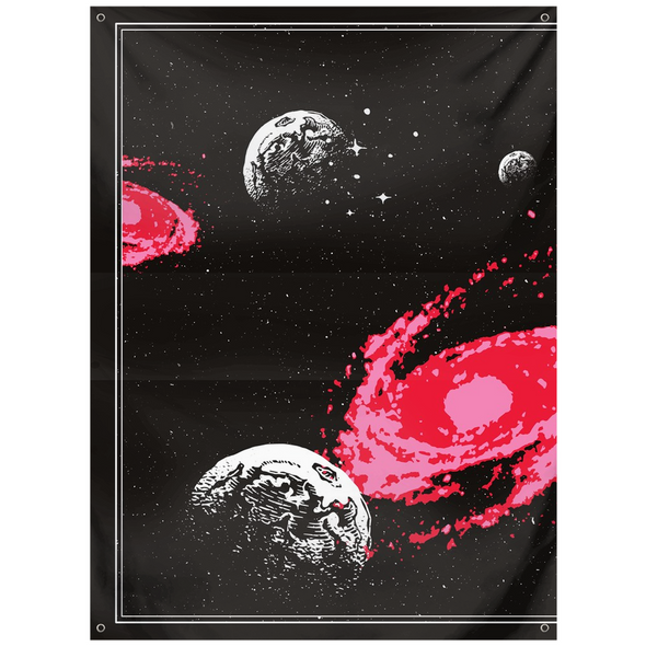 Renerded Planet Blackhole Space Tapestries