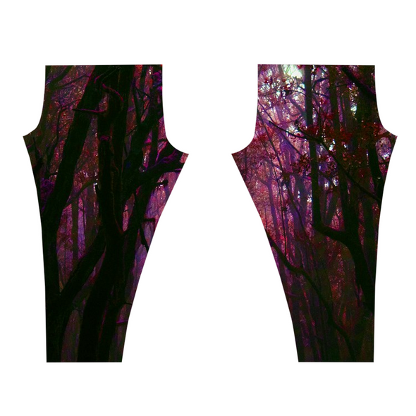 Renerded Purple Woods Leggings