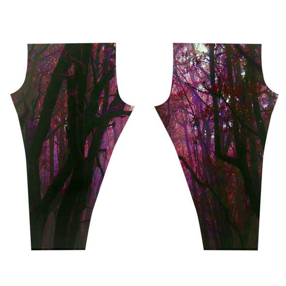 Renerded Purple Woods Leggings