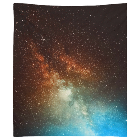 Renerded Red White Blue Tapestries