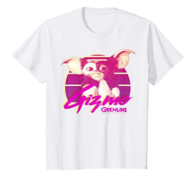 Kids Gremlins Gizmo Retro Portrait T-Shirt