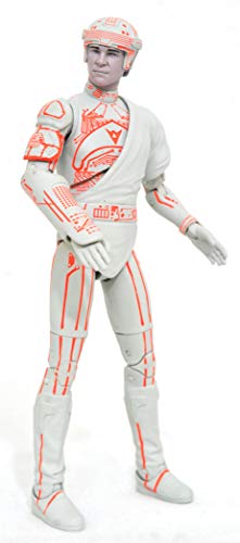 DIAMOND SELECT TOYS Tron Movie: Infiltrator Flynn Select Action Figure, Multicolor, Model:APR198245