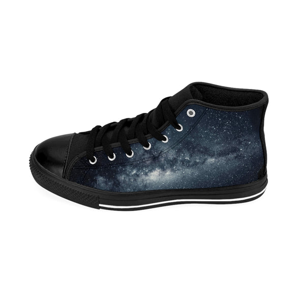 Renerded Men's High-top Galaxy Sneakers