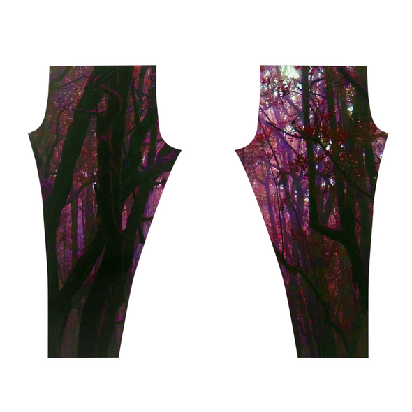 Renerded Purple Woods Leggings