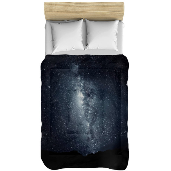 Renerded Deepspace Black Comforters