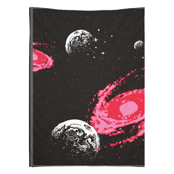 Renerded Planet Blackhole Space Tapestries