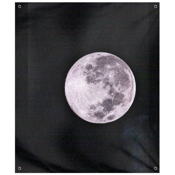 Renerded Full Moon Tapestries