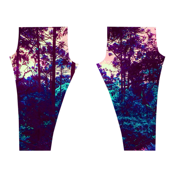 Renerded Purple Forest Leggings