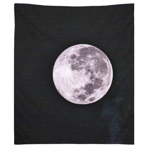 Renerded Full Moon Tapestries