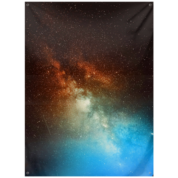 Renerded Red White Blue Tapestries