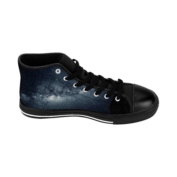 Renerded Men's High-top Galaxy Sneakers