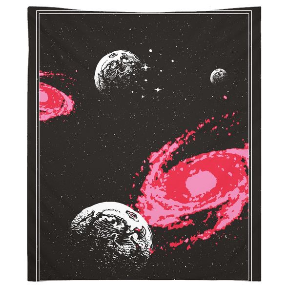 Renerded Planet Blackhole Space Tapestries