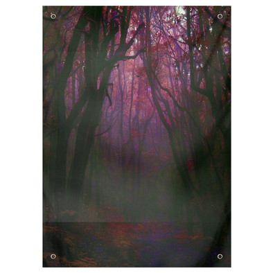 Renerded Purple Forest Tapestries