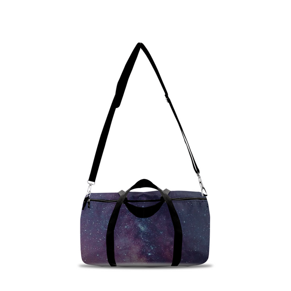 Renerded Dark Blue Space Duffle Bags