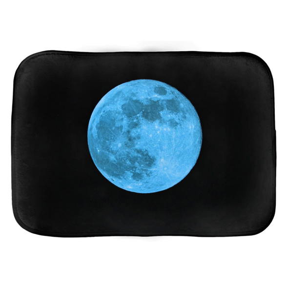 Renerded Blue Moon Bath Mats