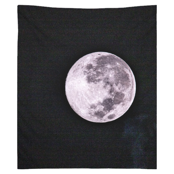 Renerded Full Moon Tapestries