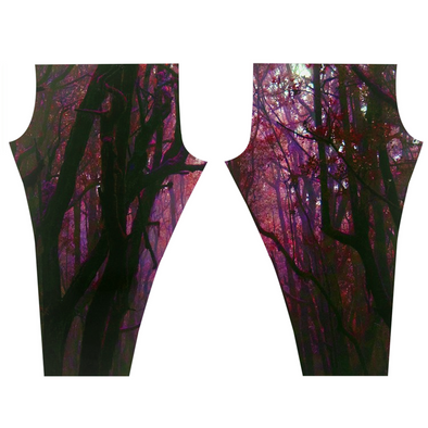 Renerded Purple Woods Leggings