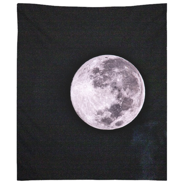 Renerded Full Moon Tapestries