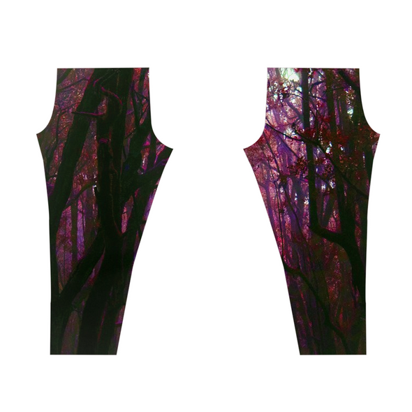 Renerded Purple Woods Leggings