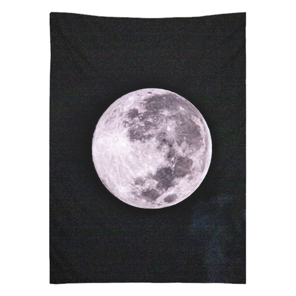 Renerded Full Moon Tapestries