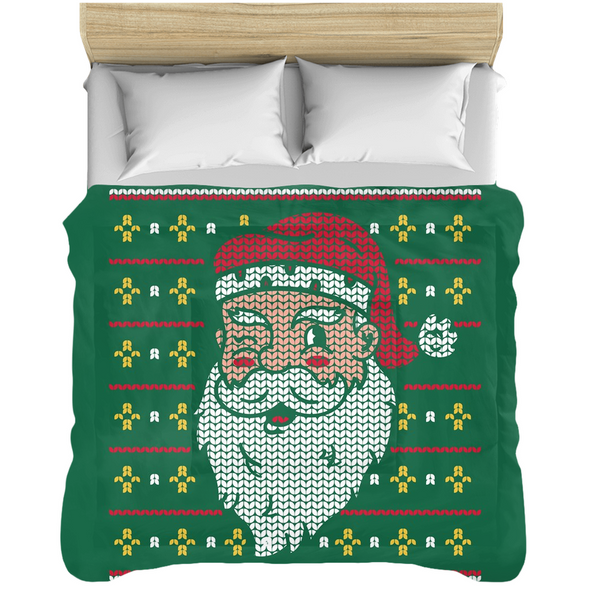 Renerded Green Santa Comforters