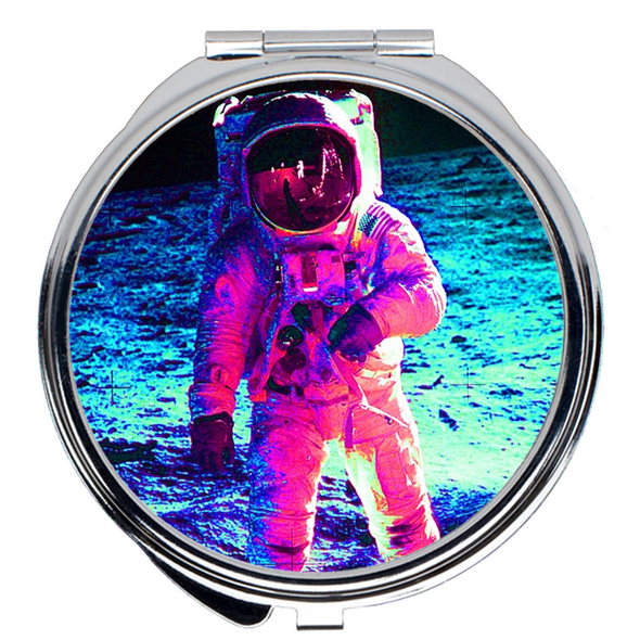 Renerded Retro Moon Man Compact Mirrors