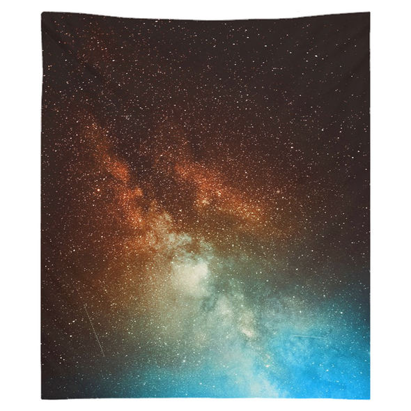 Renerded Red White Blue Tapestries