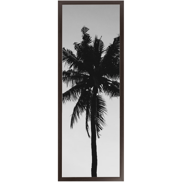 Renerded Palm Tree Economy Framed Prints