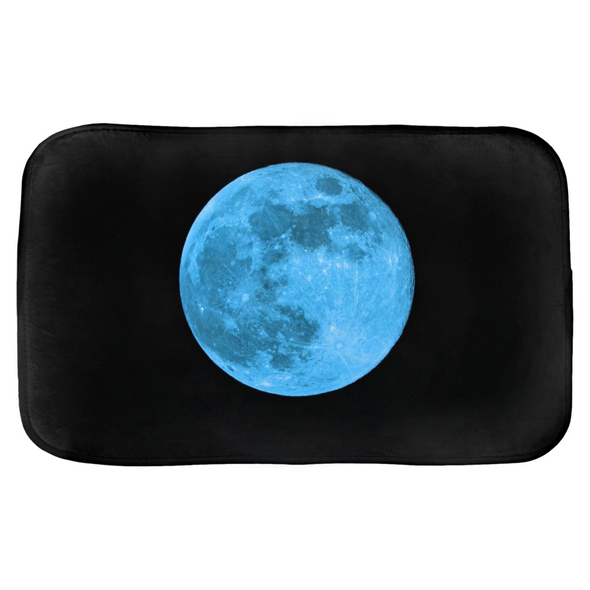 Renerded Blue Moon Bath Mats