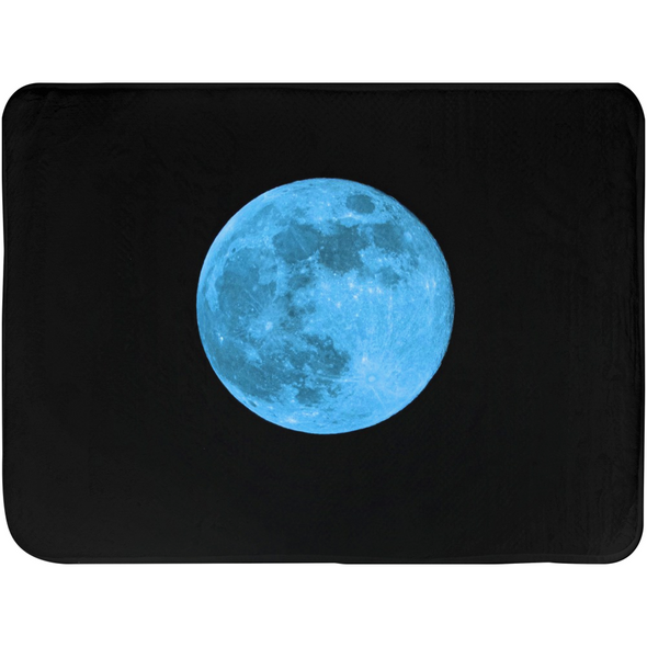 Renerded Blue Moon Bath Mats