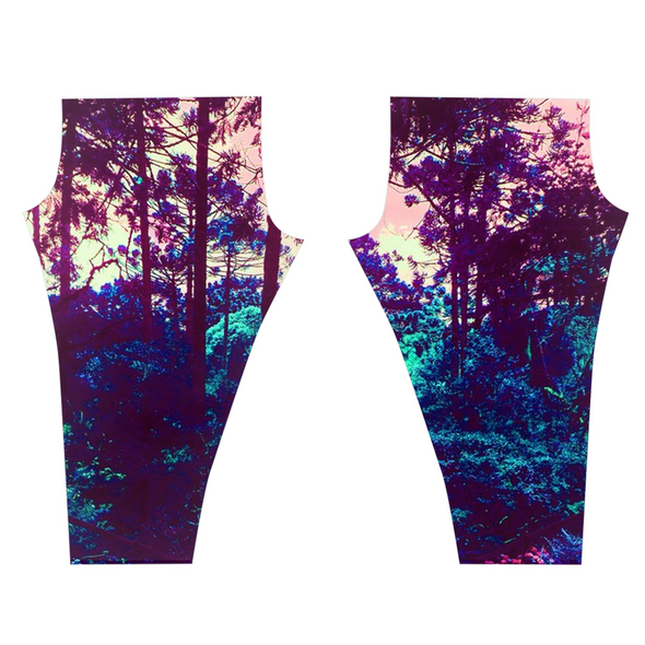 Renerded Purple Forest Leggings