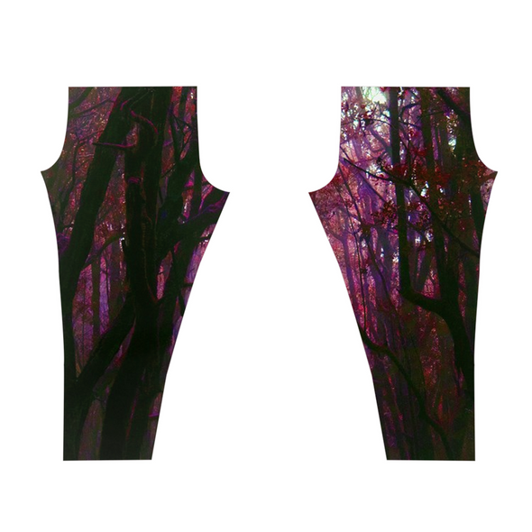 Renerded Purple Woods Leggings