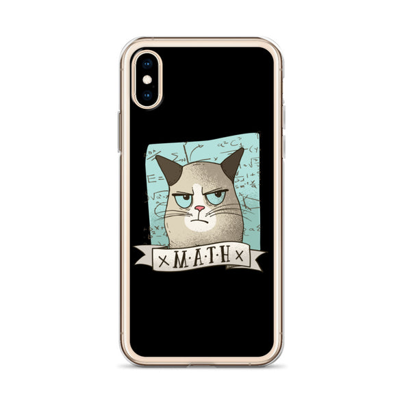 Renerded Mean Kitty Math iPhone Case