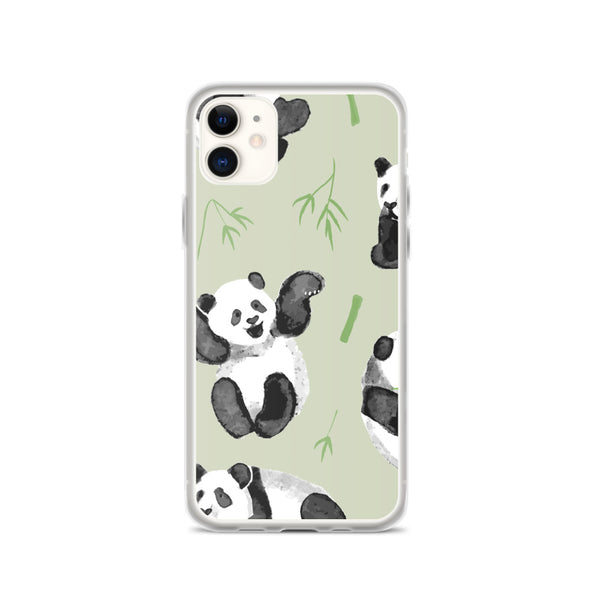 Renerded Panda Pattern iPhone Case Phone