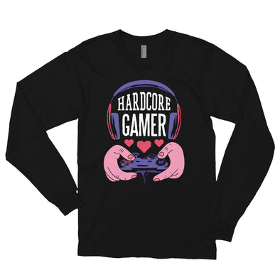 Renerded Hard Core Gamer Long sleeve t-shirt