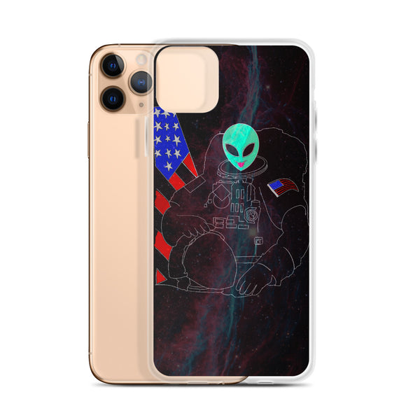 Renerded Space Alien Astronaut iPhone Case (All Current Models)