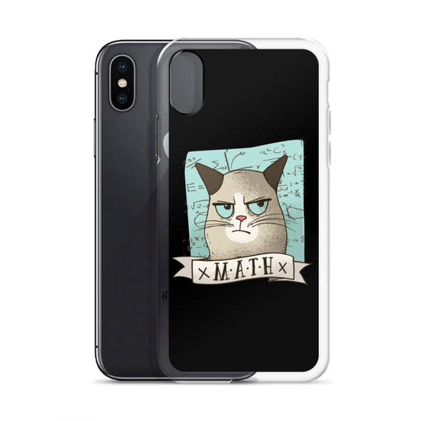 Renerded Mean Kitty Math iPhone Case