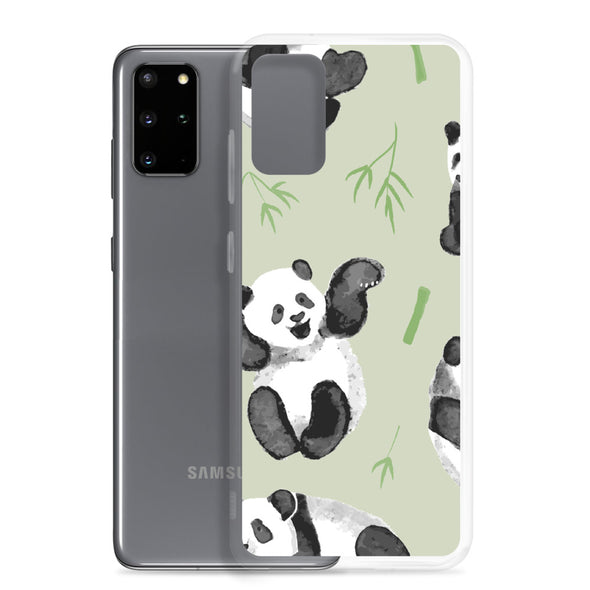 Renerded Panda Pattern Samsung Phone Case