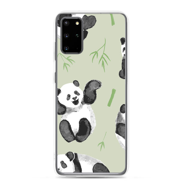 Renerded Panda Pattern Samsung Phone Case