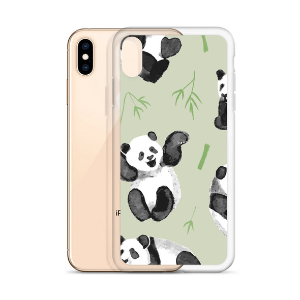 Renerded Panda Pattern iPhone Case Phone