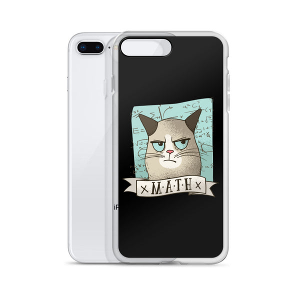 Renerded Mean Kitty Math iPhone Case