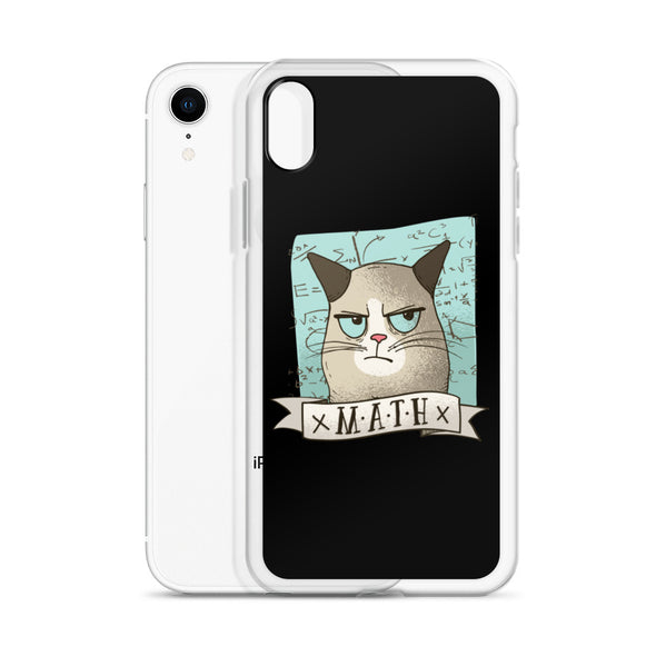 Renerded Mean Kitty Math iPhone Case