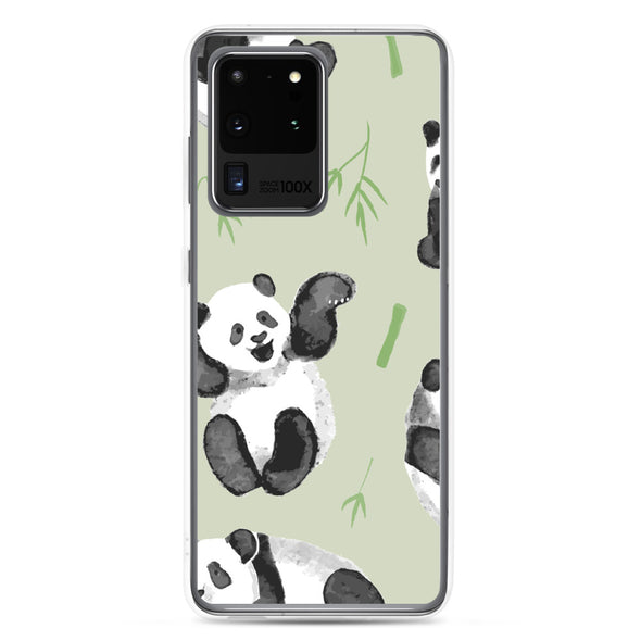 Renerded Panda Pattern Samsung Phone Case