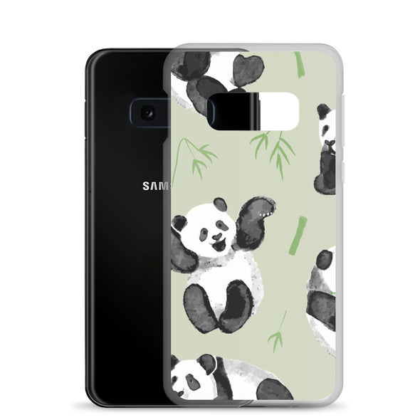 Renerded Panda Pattern Samsung Phone Case