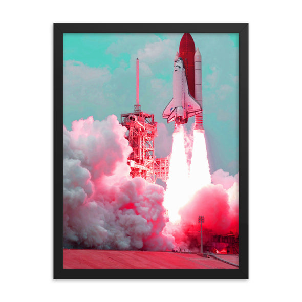 Renerded Framed Poster