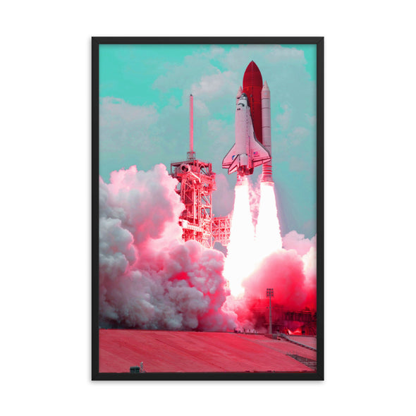 Renerded Framed Poster