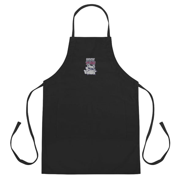 Renerded Heck Yeah Embroidered Apron